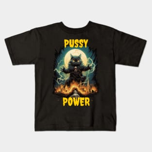 Pussy Power Kids T-Shirt